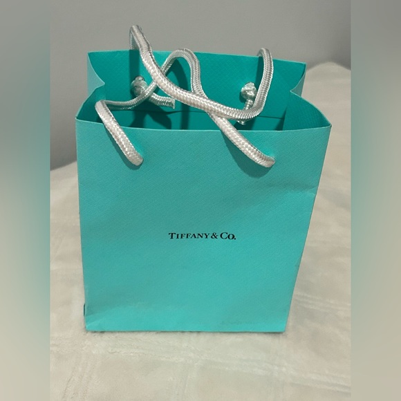 Tiffany & Co. Vintage 750 Gold 925 Sterling Silver Hook & Eye Ring - Size 4.5 - Picture 9 of 9